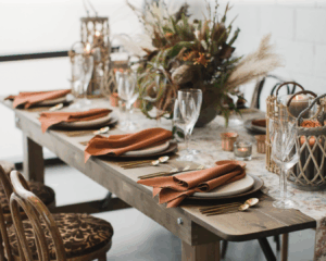 crush and bow | event planning | event rentals